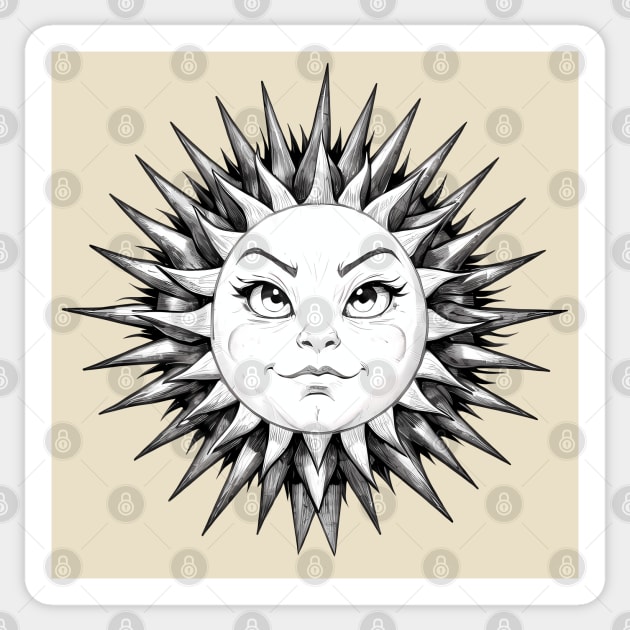 Solar Swagger Sticker by VerdantCreature